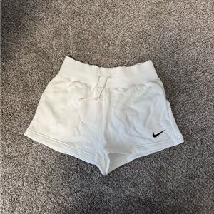 Nike Women's Athletic White Shorts